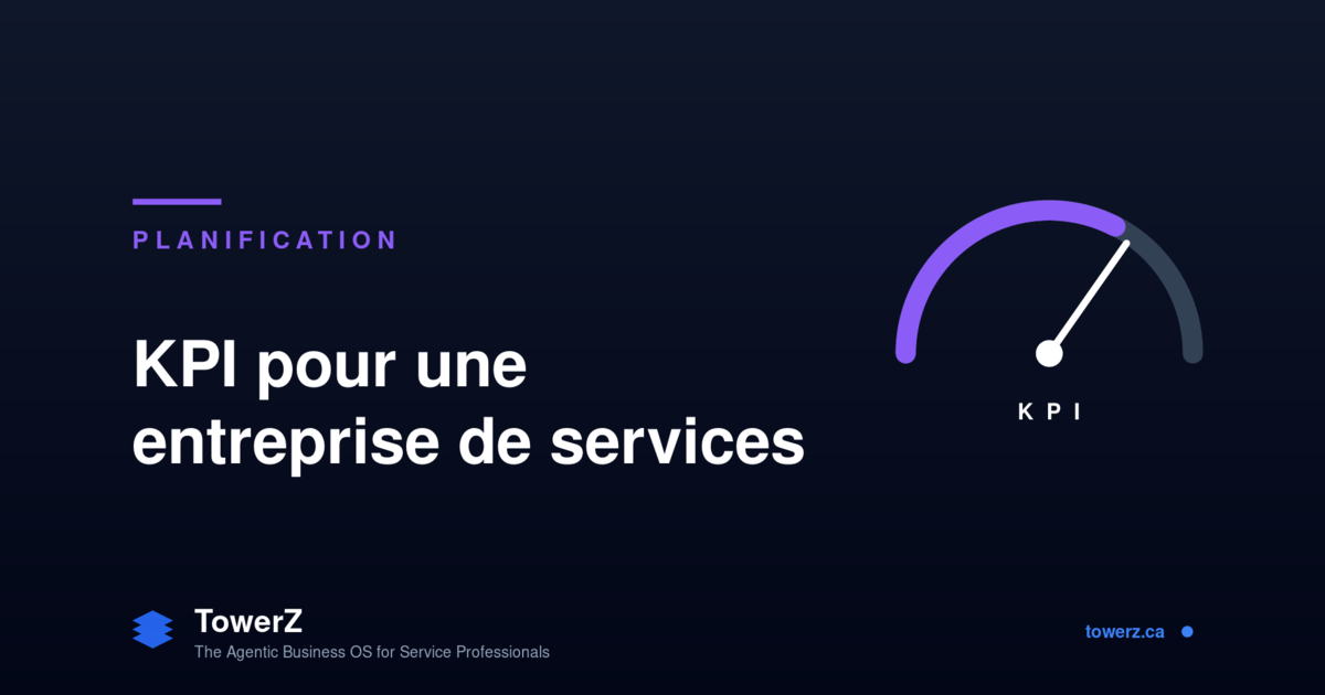 Les KPI les plus utiles pour une entreprise de services : lesquels suivre chaque semaine, lesquels revoir chaque mois, et comment les transformer en décisions.